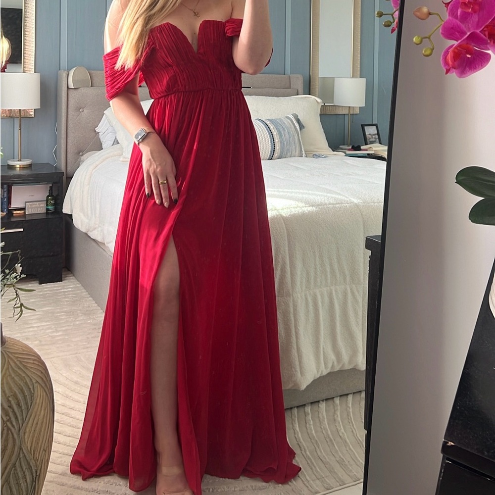 Beautiful Red Formal Long Dress